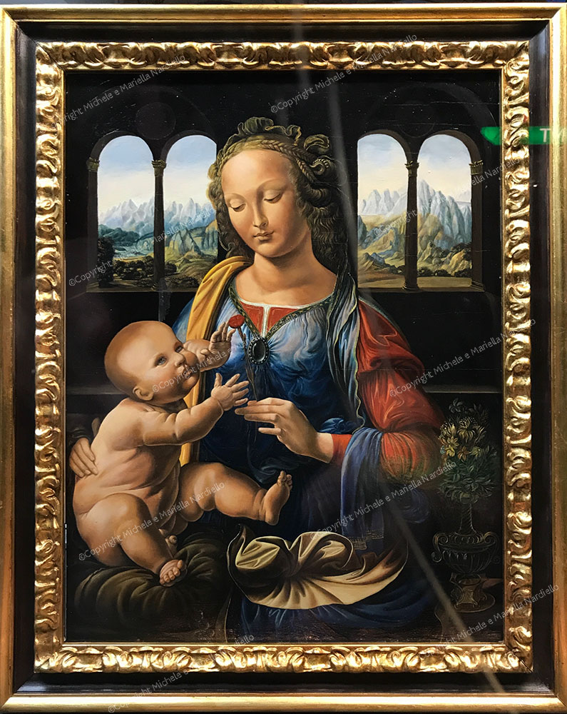 la madonna con il garofano