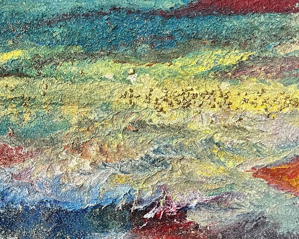 materici informali (19) - 30x40 cm - immagine 2