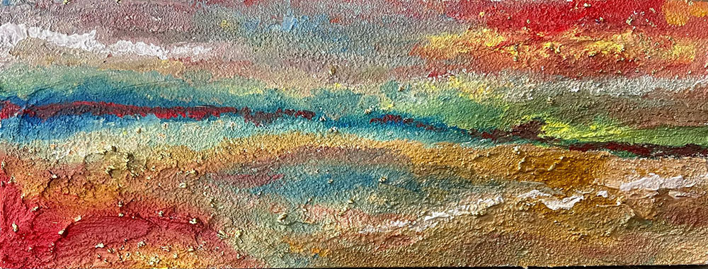 materici informali (10) - 32,5x12 cm
