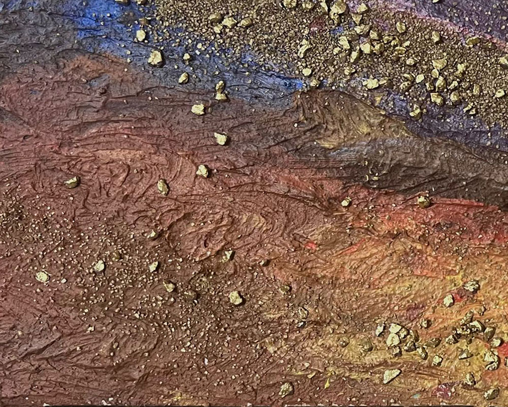 materici informali (09) - 37x20,5 cm - immagine 3