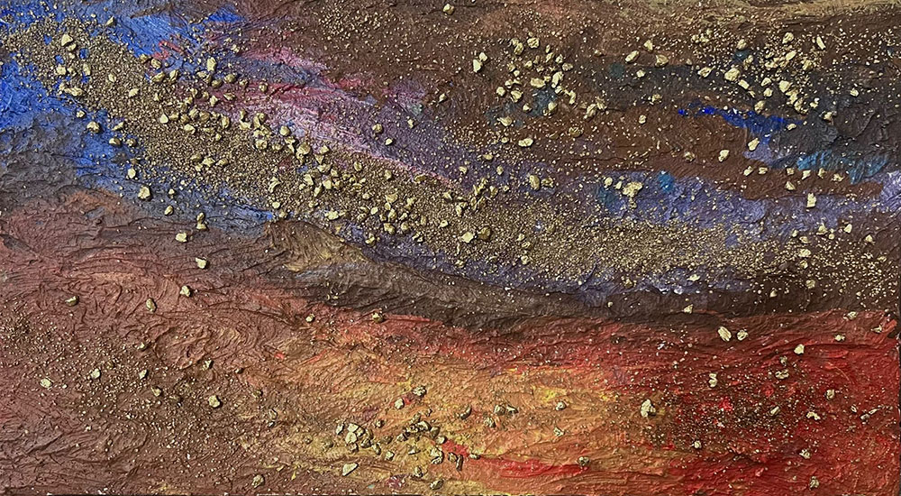 materici informali (09) - 37x20,5 cm