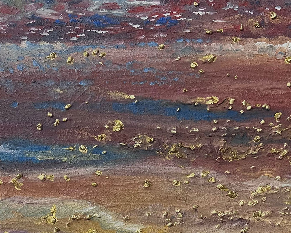 materici informali (21) - 40x40 cm - immagine 3